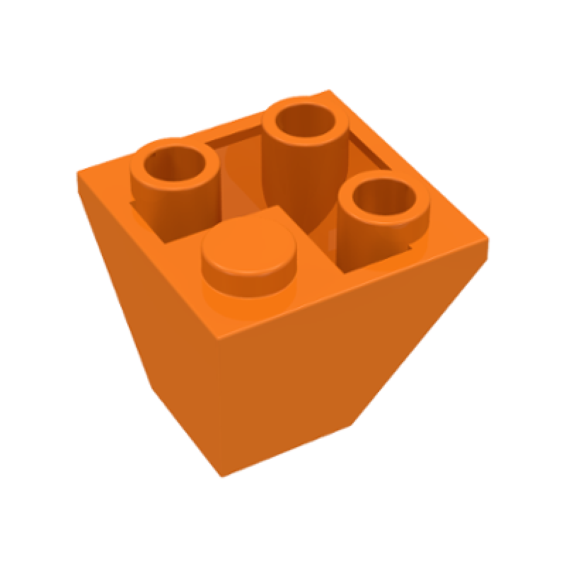 Dakpan, Omgekeerd 45° 2x2 dubbel hoek Orange